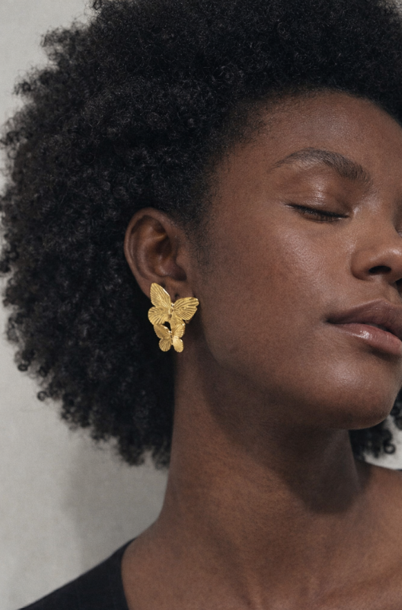 Butterfly Drop Studs